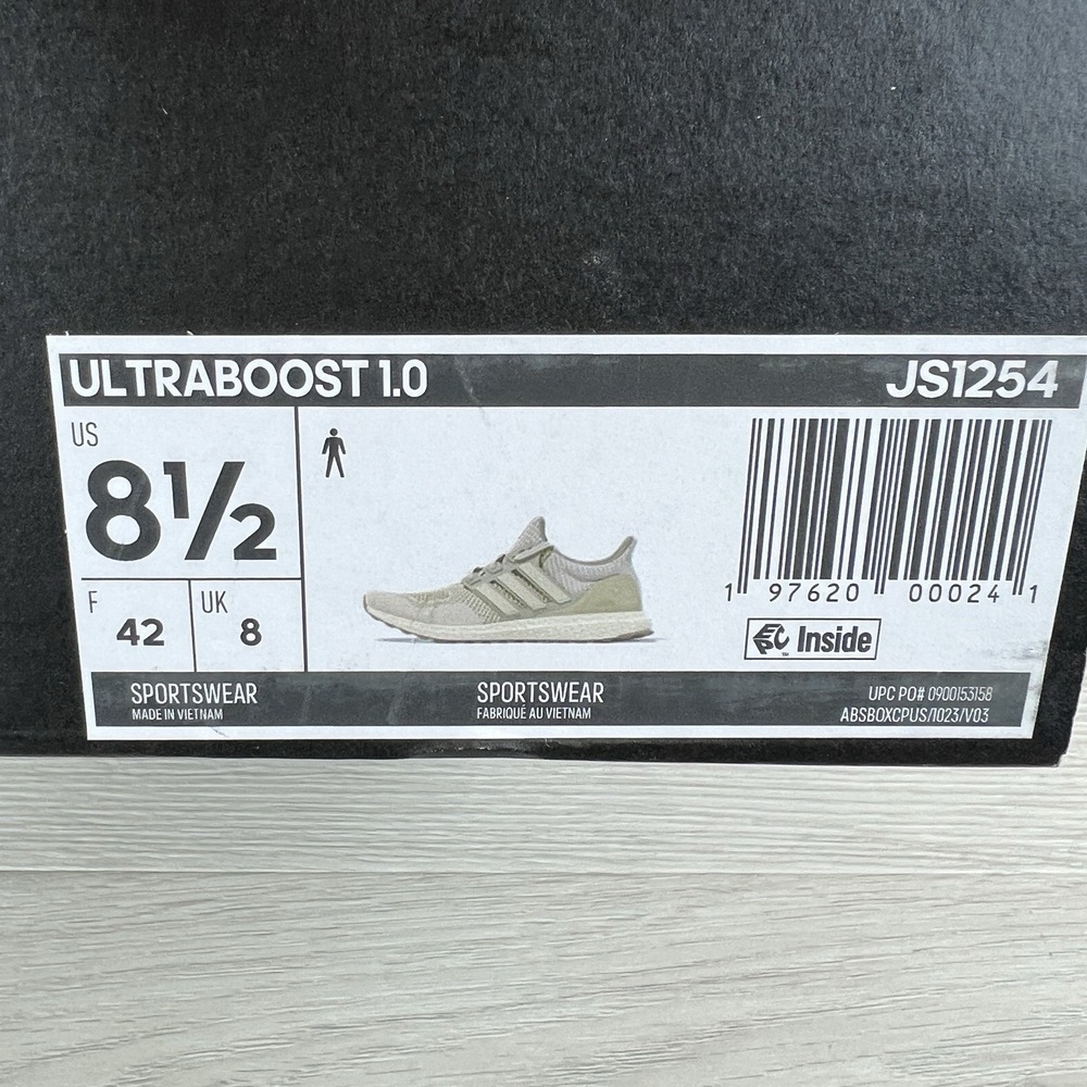 adidas Ultra Boost 1.0Blanch Cargo Wonder Beige Putty Beige JS1254 Mens Size 8.5 - Picture 10 of 10